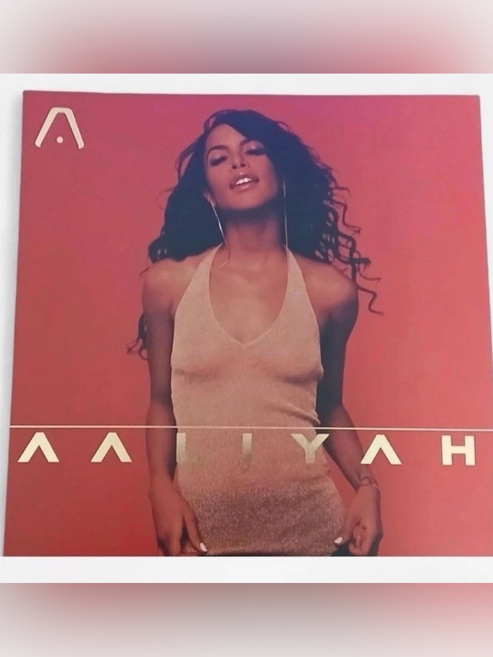 Aaliyah - Vinyl Me Please (VMP) Exclusive Red & Gold Galaxy 2022 Reissue
